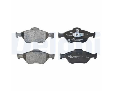 JEU DE PLAQUETTES DE FREIN LP3739 Delphi, Image 2