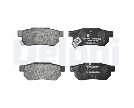 JEU DE PLAQUETTES DE FREIN LP625 Delphi, Image 3