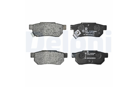 JEU DE PLAQUETTES DE FREIN LP625 Delphi, Image 2
