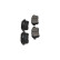 Kavo parts Parts Brake pad KBP-10070, Thumbnail 4