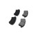 Kavo parts Parts Brake pad KBP-10071, Thumbnail 2