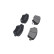Kavo parts Parts Brake pad KBP-10100, Thumbnail 2