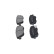 Kavo parts Parts Brake pad KBP-10100, Thumbnail 4