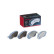 PLAQUETTES DE FREIN P 56 104E Brembo