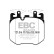 ​Set EBC Redstuff brake pad set DP32304C
