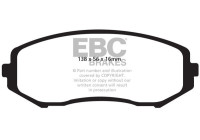 Set EBC Yellowstuff brake pad set DP41818R