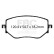 Set EBC Yellowstuff brake pad set DP42422R, Thumbnail 4
