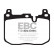 Set EBC Yellowstuff brake pad set, Thumbnail 4