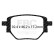 Ultimax brake pad set, disc brake, is copper-free for ECO compliance DPX2428 EBC, Thumbnail 3