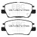 Ultimax brake pad set, disc brake, is copper-free for ECO compliance DPX3052 EBC, Thumbnail 3