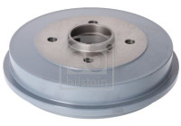 Brake drum 194784 FEBI