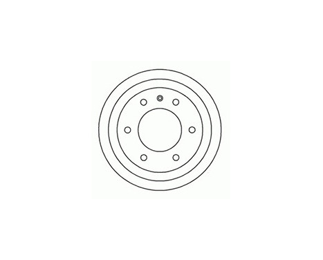 Brake Drum 2348-S ABS, Image 2