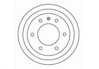 Brake Drum 2348-S ABS