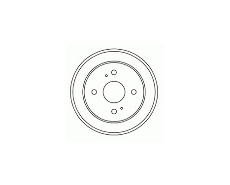 Brake Drum 2363-S ABS, Image 2