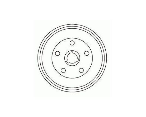 Brake Drum 2374-S ABS