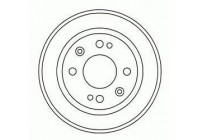 Brake Drum 2379-S ABS