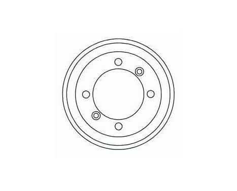 Brake Drum 2390-S ABS