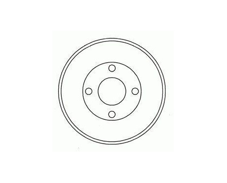 Brake Drum 2399-S ABS