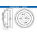 Brake drum 24.0218-0051.1 ATE