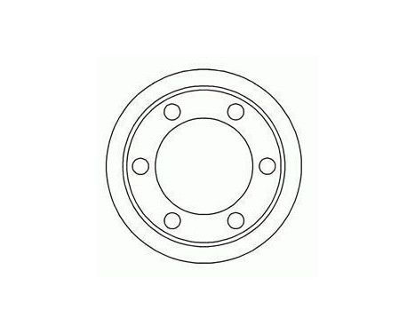 Brake Drum 2406-S ABS