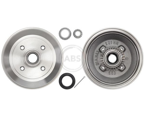 Brake Drum 2407-SC ABS, Image 2