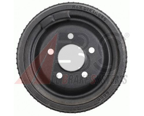 Brake Drum 2468-S ABS, Image 2