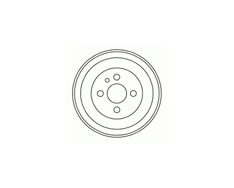 Brake Drum 2494-S ABS, Image 2