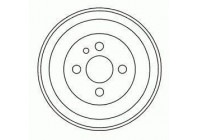Brake Drum 2494-S ABS