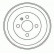 Brake Drum 2496-S ABS