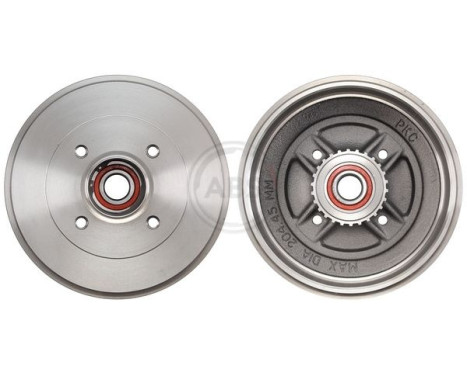 Brake Drum 2656-SC ABS, Image 2