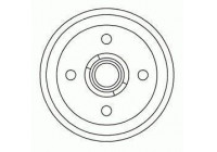 Brake Drum 3331-S ABS
