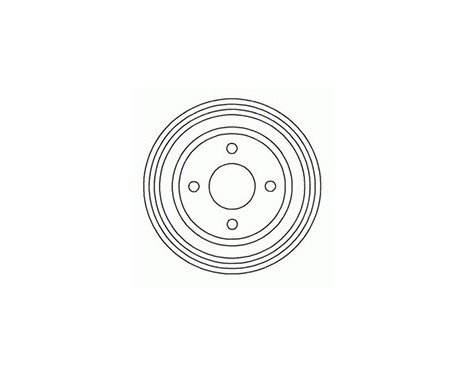 Brake Drum 3344-S ABS, Image 2