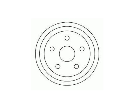 Brake Drum 5123-S ABS