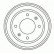 Brake Drum 5253-S ABS