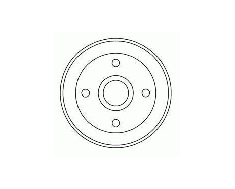 Brake Drum 5527-S ABS