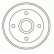 Brake Drum 5527-S ABS