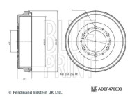 Brake drum ADBP470038 Blue Print