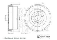 Brake drum ADBP470054 Blue Print