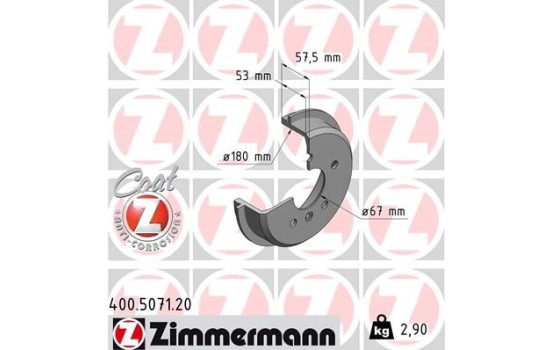 Brake Drum COAT Z, Image 2