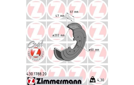 Brake Drum COAT Z