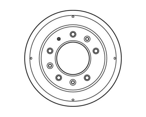 Brake Drum DB4078 TRW, Image 2