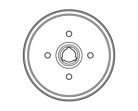 brake drum DB4081 TRW, Image 2