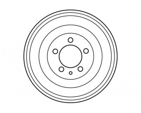Brake Drum DB4157 TRW, Image 2