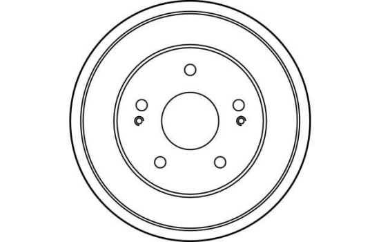 Brake Drum DB4223 TRW, Image 2