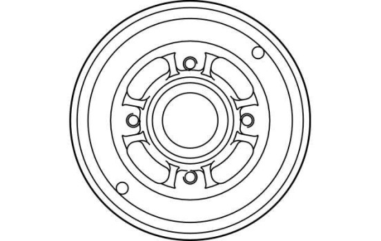 Brake Drum DB4245 TRW, Image 2