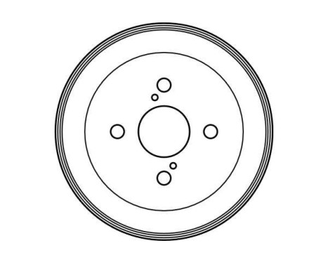 Brake drum DB4254 TRW, Image 2