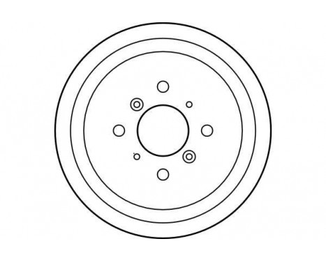 Brake Drum DB4269 TRW, Image 2