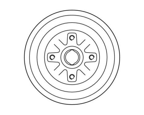 Brake Drum DB4272 TRW, Image 2
