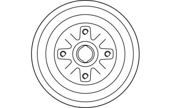 Brake Drum DB4272 TRW, Image 2
