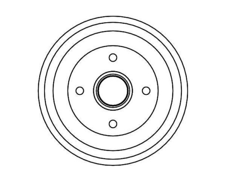 brake drum DB4308 TRW, Image 2